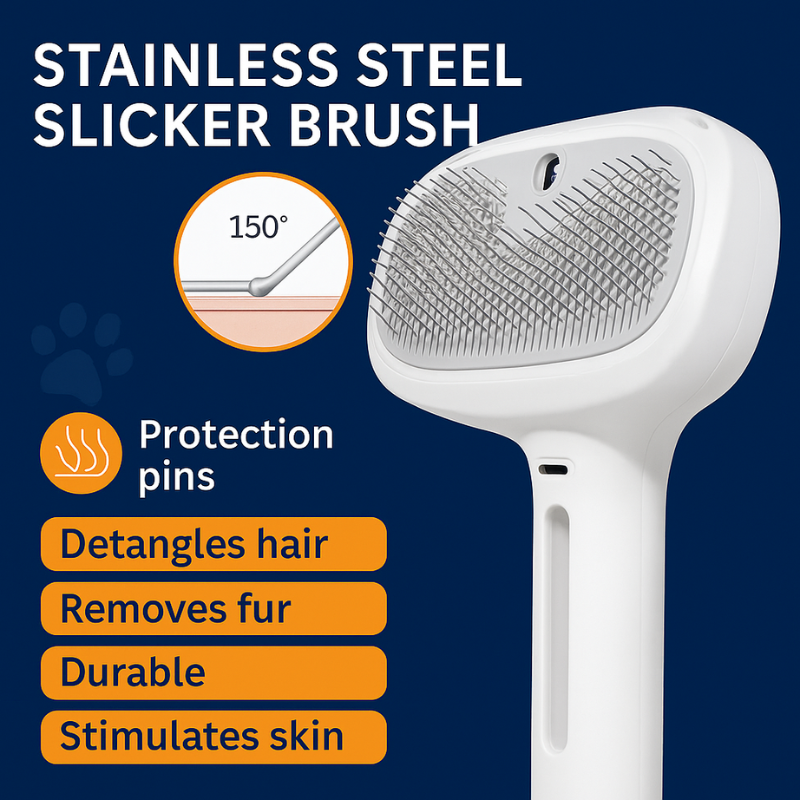 PureFur™ Cool-Mist Grooming Brush
