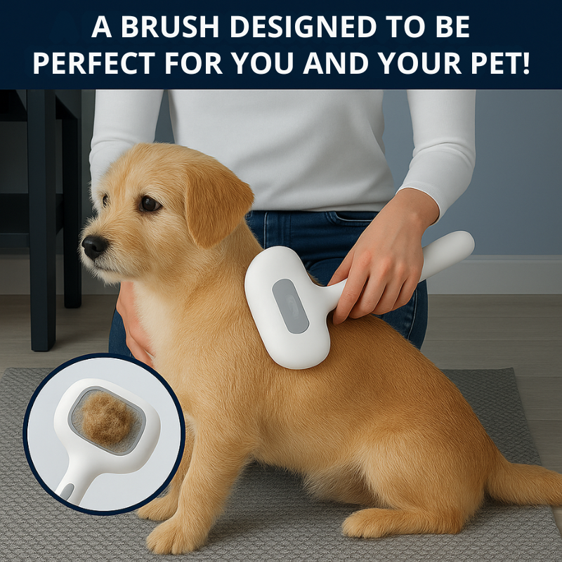 PureFur™ Cool-Mist Grooming Brush