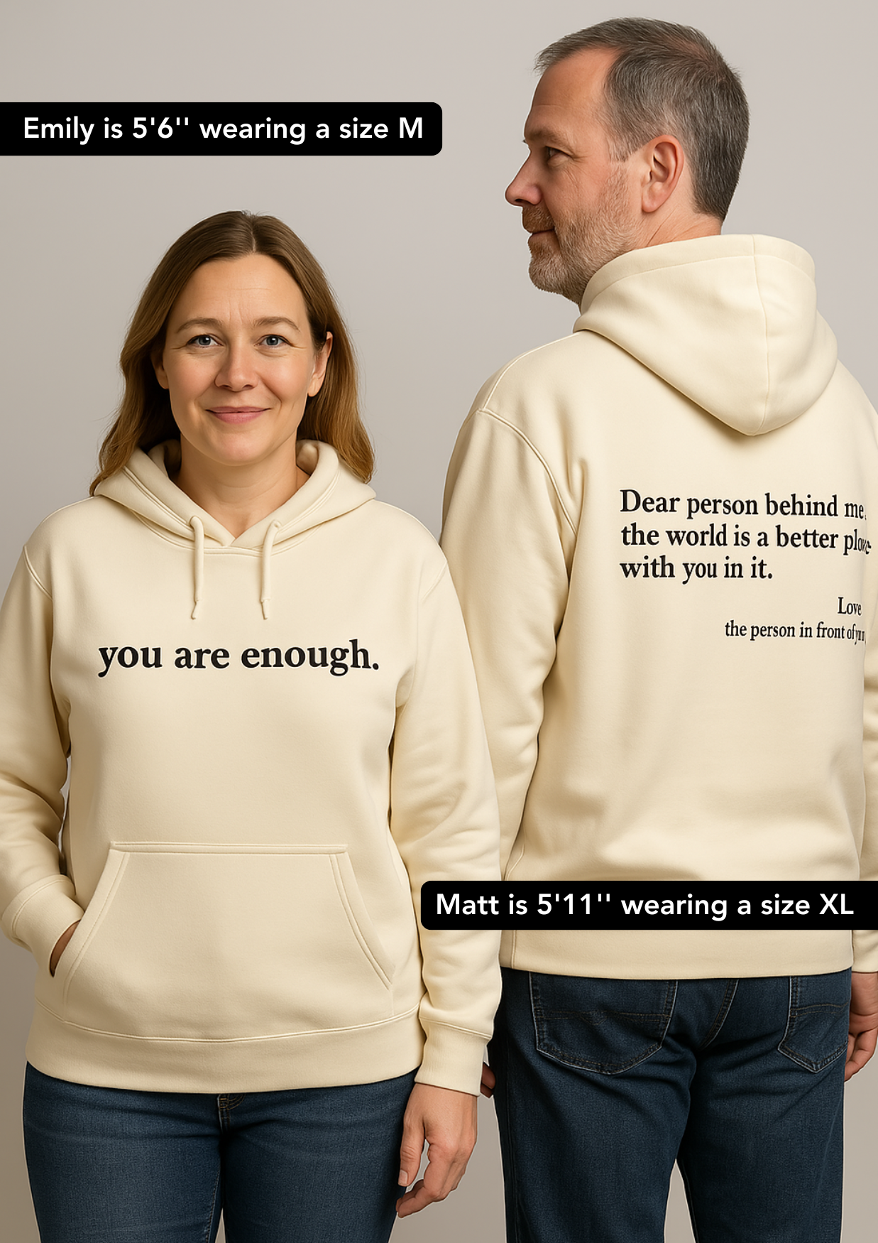 The Original You Are Enough.™ Hoodie