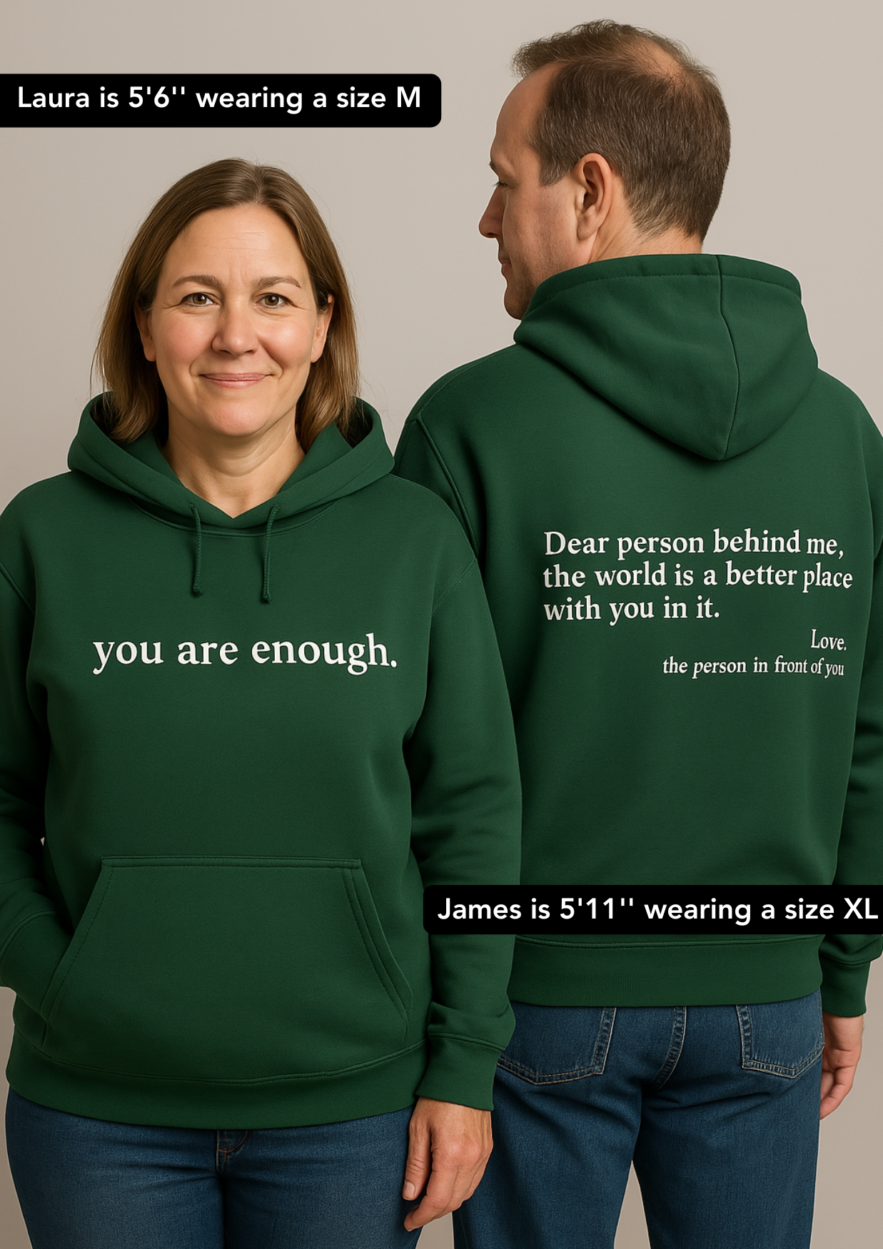 The Original You Are Enough.™ Hoodie