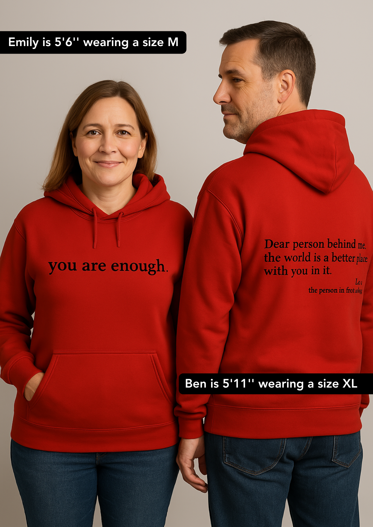 The Original You Are Enough.™ Hoodie