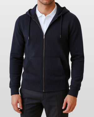 Full-Zip Fleece Hoodie