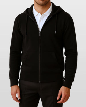 Full-Zip Fleece Hoodie